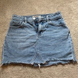 PacSun Blue Denim Mini Skirt